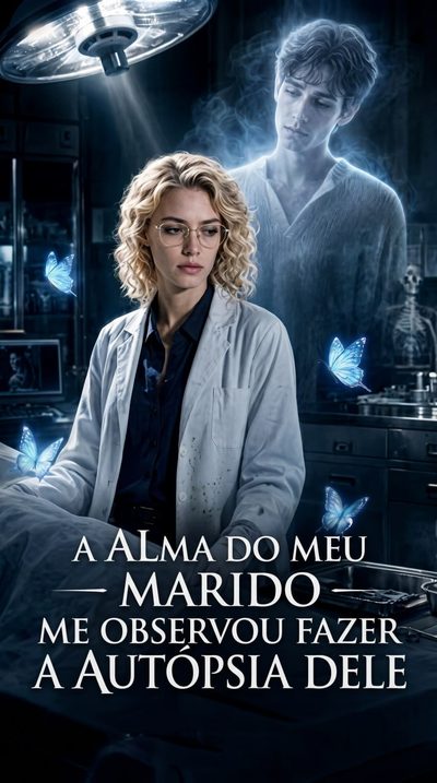 Capa da minisserie A Alma do Meu Marido Me Observou Fazer a Autópsia Dele