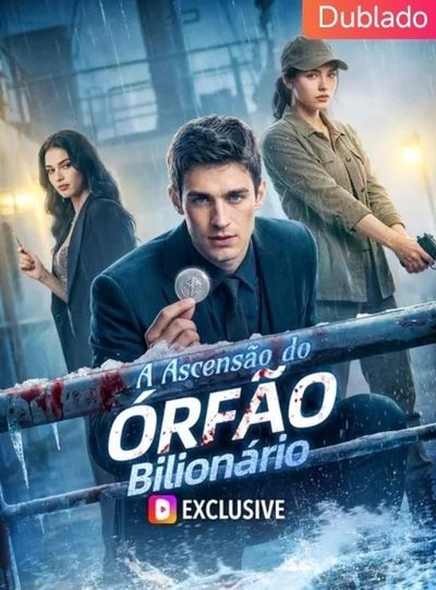 Capa da minisserie A Ascensão do Órfão Bilionário