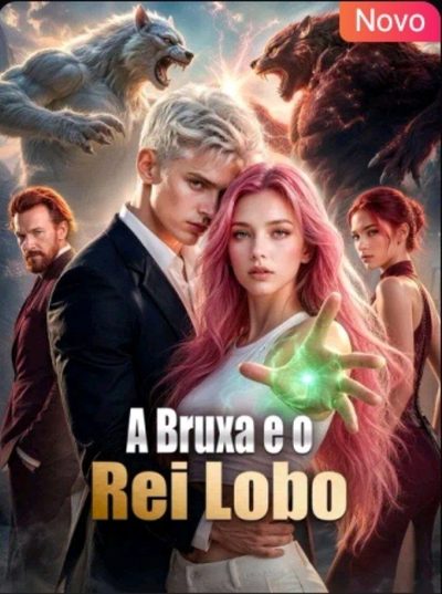 Capa da minisserie A Bruxa e o Rei Lobo