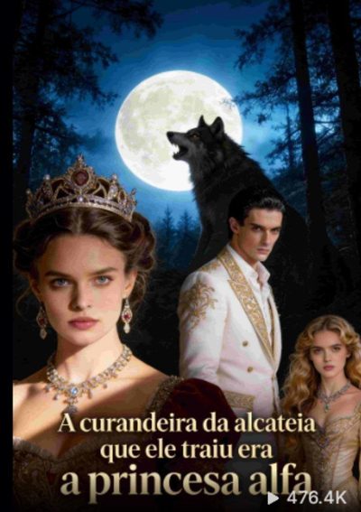 Capa da minisserie A Curandeira da Alcateia que Ele Traiu Era a Princesa Alfa