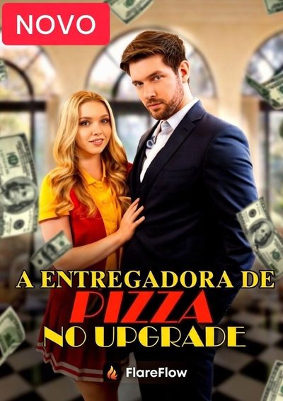 Capa da minisserie A Entregadora de Pizza no Upgrade