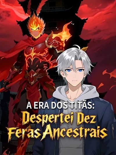 Capa da minisserie A Era dos Titãs: Despertei Dez Fera Ancestrais