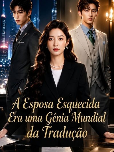 Capa da minisserie A Esposa Esquecida Era uma Gênia Mundial da Tradução