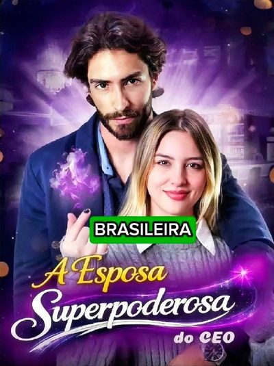 Capa da minisserie A Esposa Superpoderosa (brasileira)
