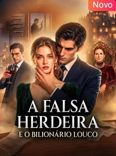 Capa da minisserie A Falsa Herdeira e o Bilionário Louco