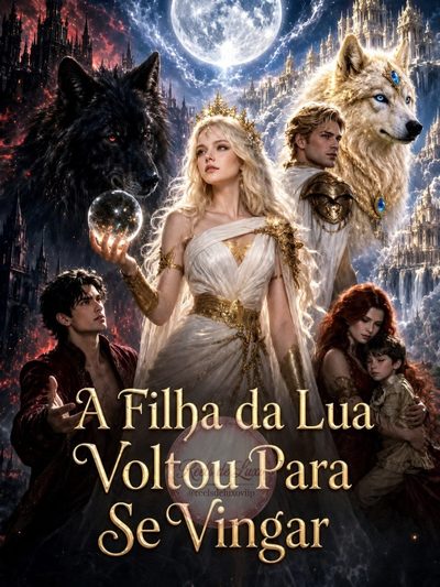 Capa da minisserie A Filha da Lua Voltou para Se Vingar