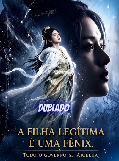 Capa da minisserie A Filha Legítima É uma Fênix. Todo o Governo Se Ajoelha