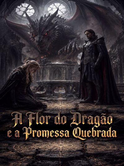 Capa da minisserie A Flor do Dragão e a Promessa Quebrada