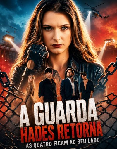 Capa da minisserie A Guarda Hades Retorna as Quatro Ficam ao Seu Lado