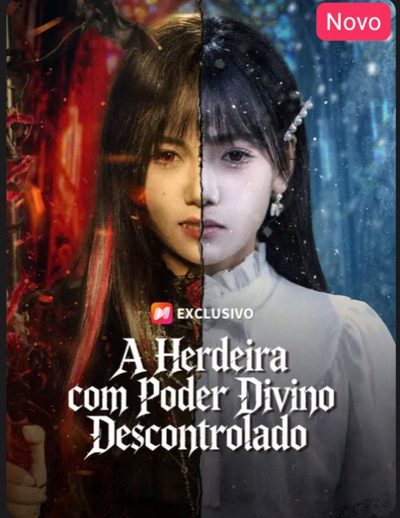 Capa da minisserie A Herdeira com Poder Divino Descontrolado