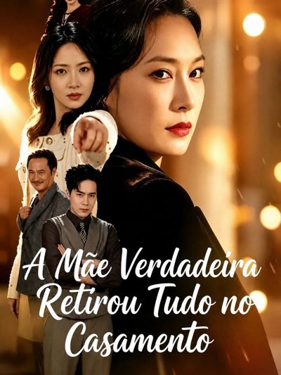 Capa da minisserie A Mãe Verdadeira Retirou Tudo no Casamento
