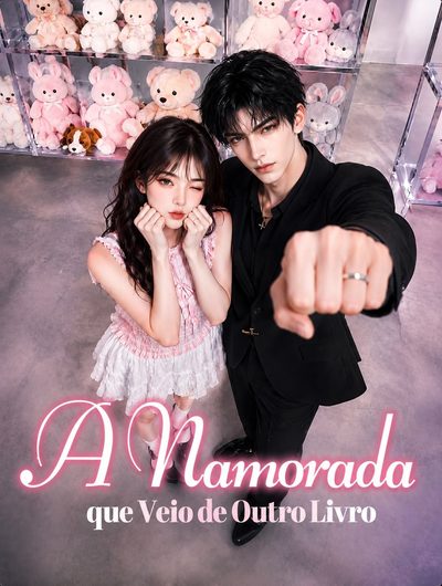 Capa da minisserie A Namorada que Veio de Outro Livro