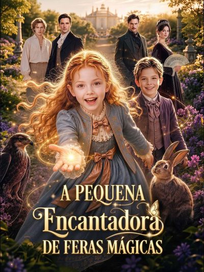 Capa da minisserie A Pequena Encantadora de Feras Mágicas