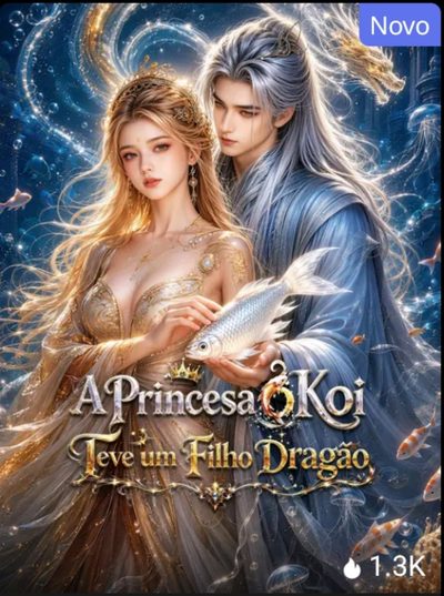 Capa da minisserie A Princesa Koi Teve Um Filho Dragão