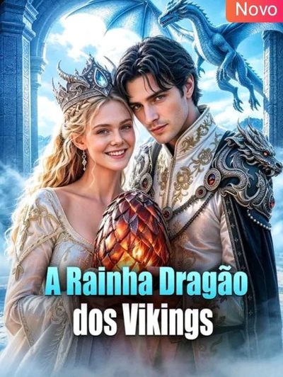 Capa da minisserie A Rainha Dragão dos Vikings