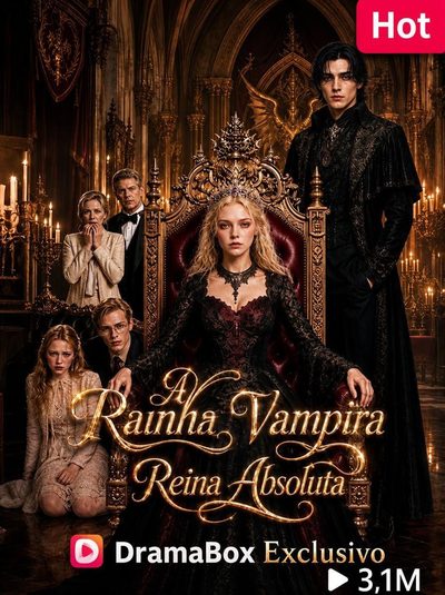 Capa da minisserie A Rainha Vampira Reina Absoluta