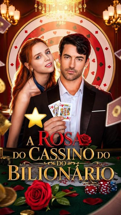 Capa da minisserie A Rosa do Cassino do Bilionário the Billionaire's Casino Rose