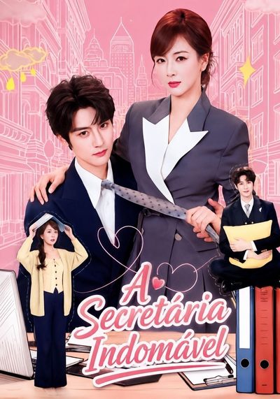 Capa da minisserie A Secretária Indomável a Secretária Não É de Se Brincar