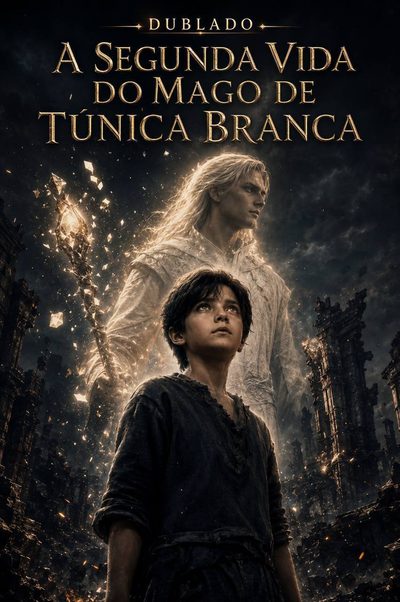 Capa da minisserie A Segunda Vida do Mago de Túnica Branca