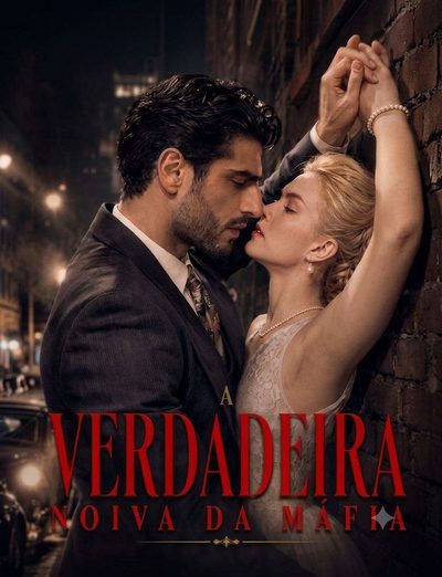 Capa da minisserie A Verdadeira Noiva da Máfia