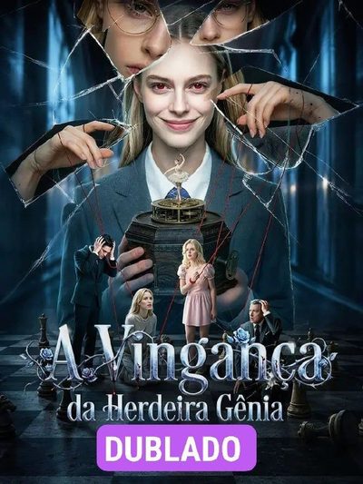 Capa da minisserie A Vingança da Herdeira Gênia dublado