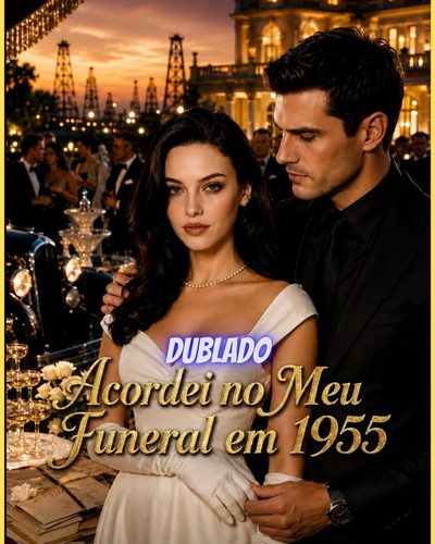 Capa da minisserie Acordei no Meu Funeral em 1955 -