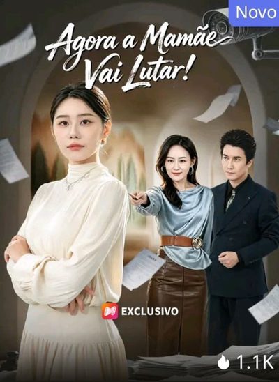 Capa da minisserie Agora a Mamãe Vai Lutar!