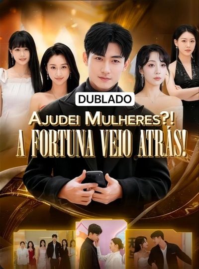 Capa da minisserie Ajudei Mulheres?! a Fortuna Veio Atrás