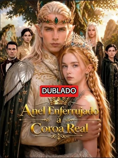 Capa da minisserie Anel Enferrujado, a Coroa Real dublado