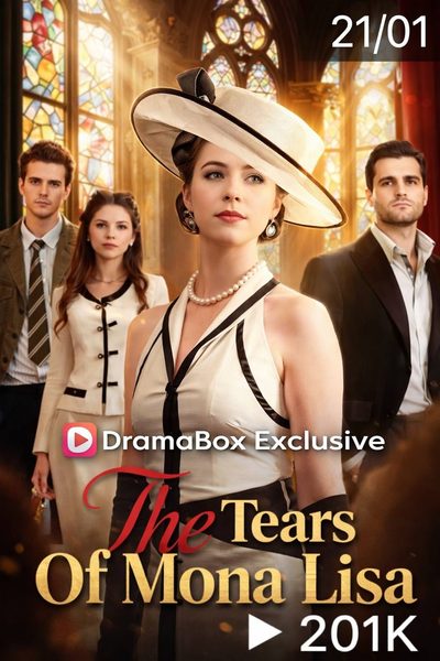 Capa da minisserie As Lágrimas de Mona Lisa - the Tears of Mona Lisa