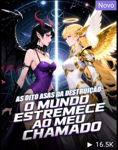Capa da minisserie As Oito Asas da Destruição: o Mundo Estremesse ao Meu Chamado