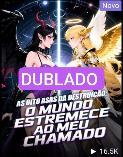 Capa da minisserie As Oito Asas da Destruição: o Mundo Estremesse ao Meu Chamado