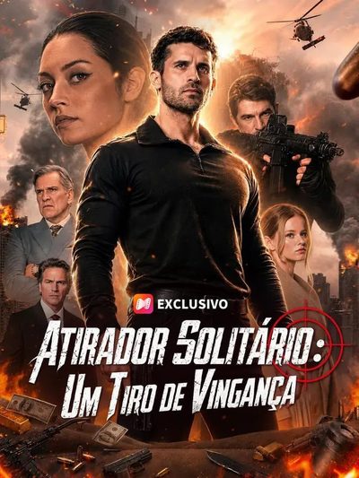 Capa da minisserie Atirador Solitário: Um Tiro de Vingança