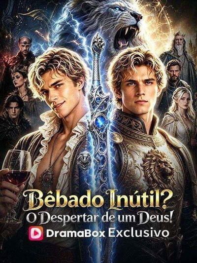 Capa da minisserie Bebado Inútil? o Despertar de Um Deus!