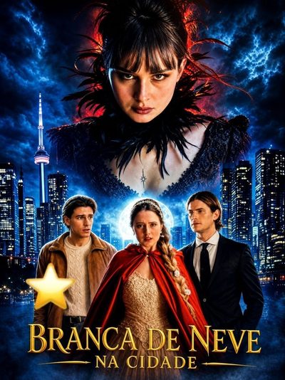 Capa da minisserie Branca de Neve na Cidade Snow White In the City