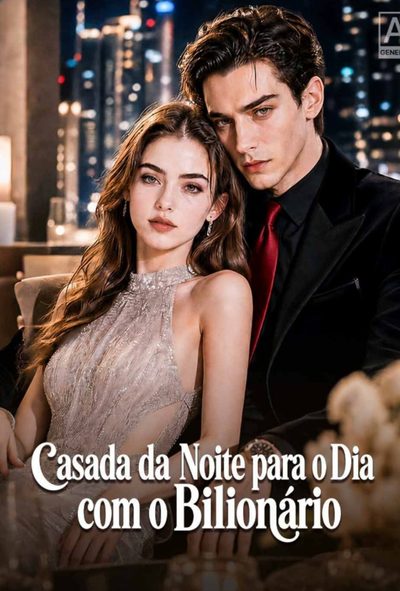 Capa da minisserie Casada da Noite para o Dia com o Bilionário