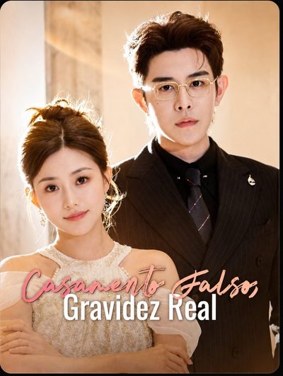 Capa da minisserie Casamento Falso, Gravidez Real