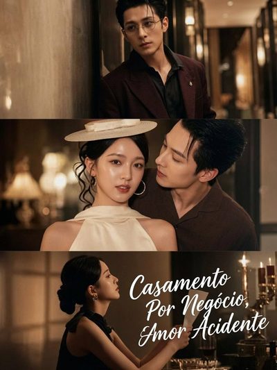 Capa da minisserie Casamento por Negócio Amor por Acidente