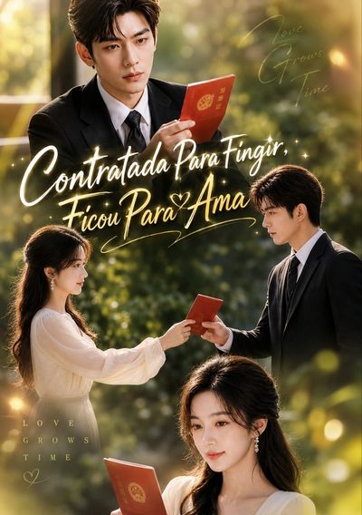 Capa da minisserie Contratada para Fingir, Ficou para Amar