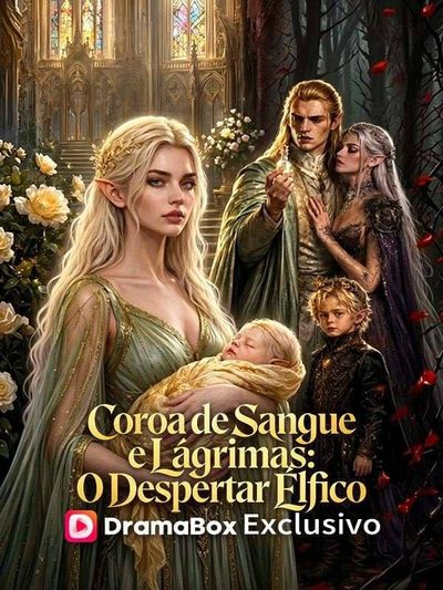 Capa da minisserie Coroa de Sangue e Lágrimas o Despertar Élfico