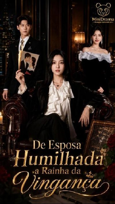 Capa da minisserie De Esposa Humilhada à Rainha da Vingança