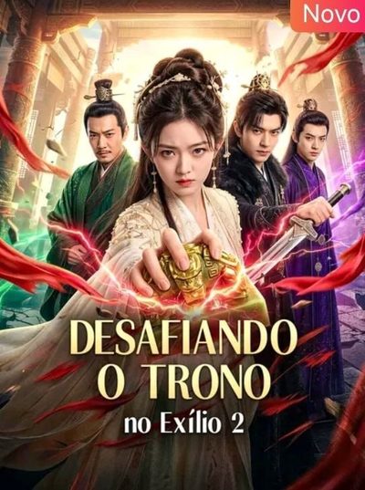 Capa da minisserie Desafiando o Trono no Exílio 2