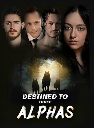 Capa da minisserie Destined To Three Alphas Destinada para Três Alfas