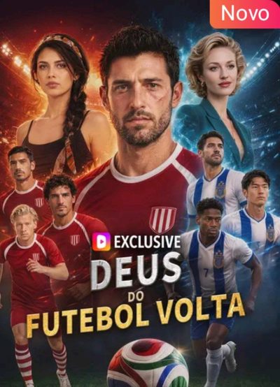 Capa da minisserie Deus do Futebol Volta