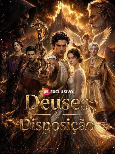 Capa da minisserie Deuses à Disposição