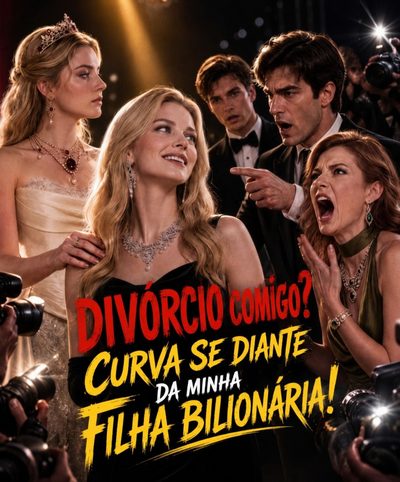 Capa da minisserie Divórcio Comigo? Curva - Se Diante da Minha Filha Bilionária