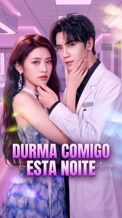 Capa da minisserie Durma Comigo Esta Noite