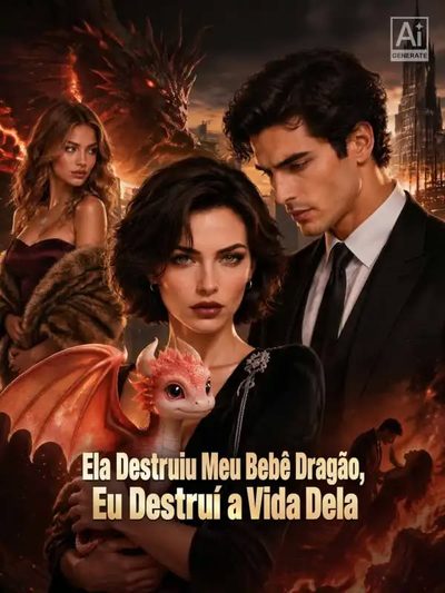 Capa da minisserie Ela Destruiu Meu Bebê Dragão, Eu Drstruí a Vida Dela