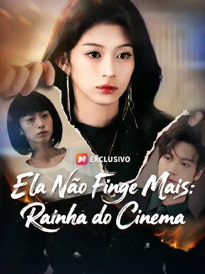 Capa da minisserie Ela Não Finge Mais: Rainha do Cinema