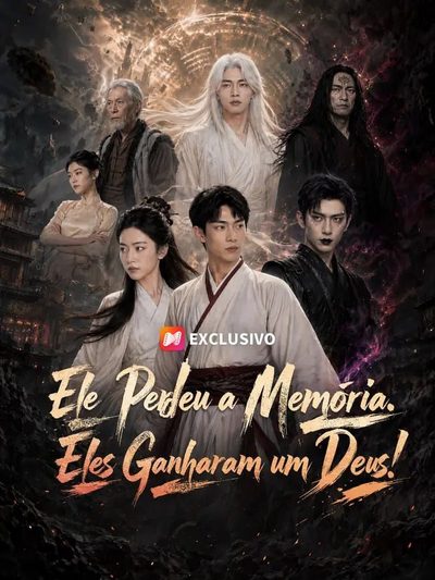 Capa da minisserie Ele Perdeu a Memória Eles Ganharam Um Deus! dublado